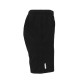 Whitedot Black Training Shorts - Zipper Pockets