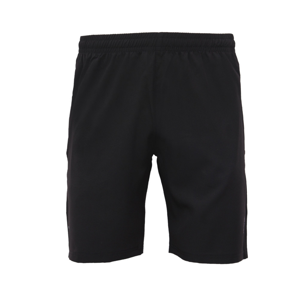 Whitedot Black Training Shorts - Zipper Pockets