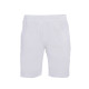 Whitedot White Training Shorts - Zipper Pockets
