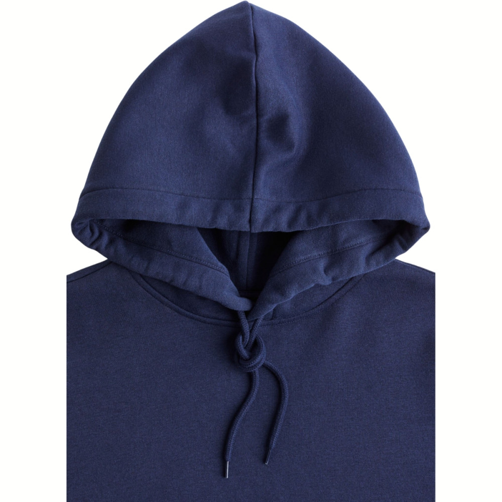 Whitedot Navy Blue Hoodie - 320 GSM