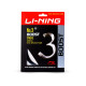 Li-Ning No. 3 Boost Nylon Badminton String with high Repulsion Power (Black, 0.63 mm, 30 lbs, 25 GMS)