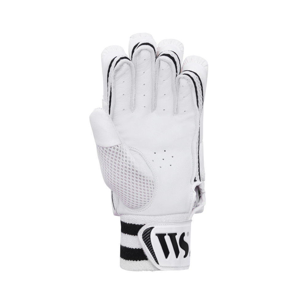 Whitedot Capital White Cricket Batting Gloves Whitedot Capital White Cricket Batting Gloves
