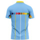 India Blue ICC World Cup 1996 Half Sleeves Cricket Fan Jersey - 100% Dryfit Polyester - With Name Personalization