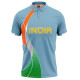 India T20 World Cup 2007 Half Sleeves Cricket Fan Jersey - 100% Dryfit Polyester - With Name Personalisation