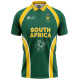 South Africa 2007 ICC World Cup Half Sleeves Cricket Fan Jersey - 100% Dryfit Polyester - With Name Personalization