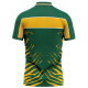 South Africa 2003 ICC World Cup Half Sleeves Cricket Fan Jersey - 100% Dryfit Polyester - With Name Personalisation