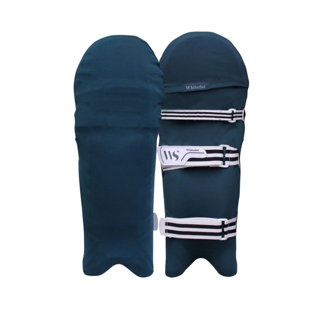 Whitedot Green Clads for Batting pads (Batting Legguard Cover)