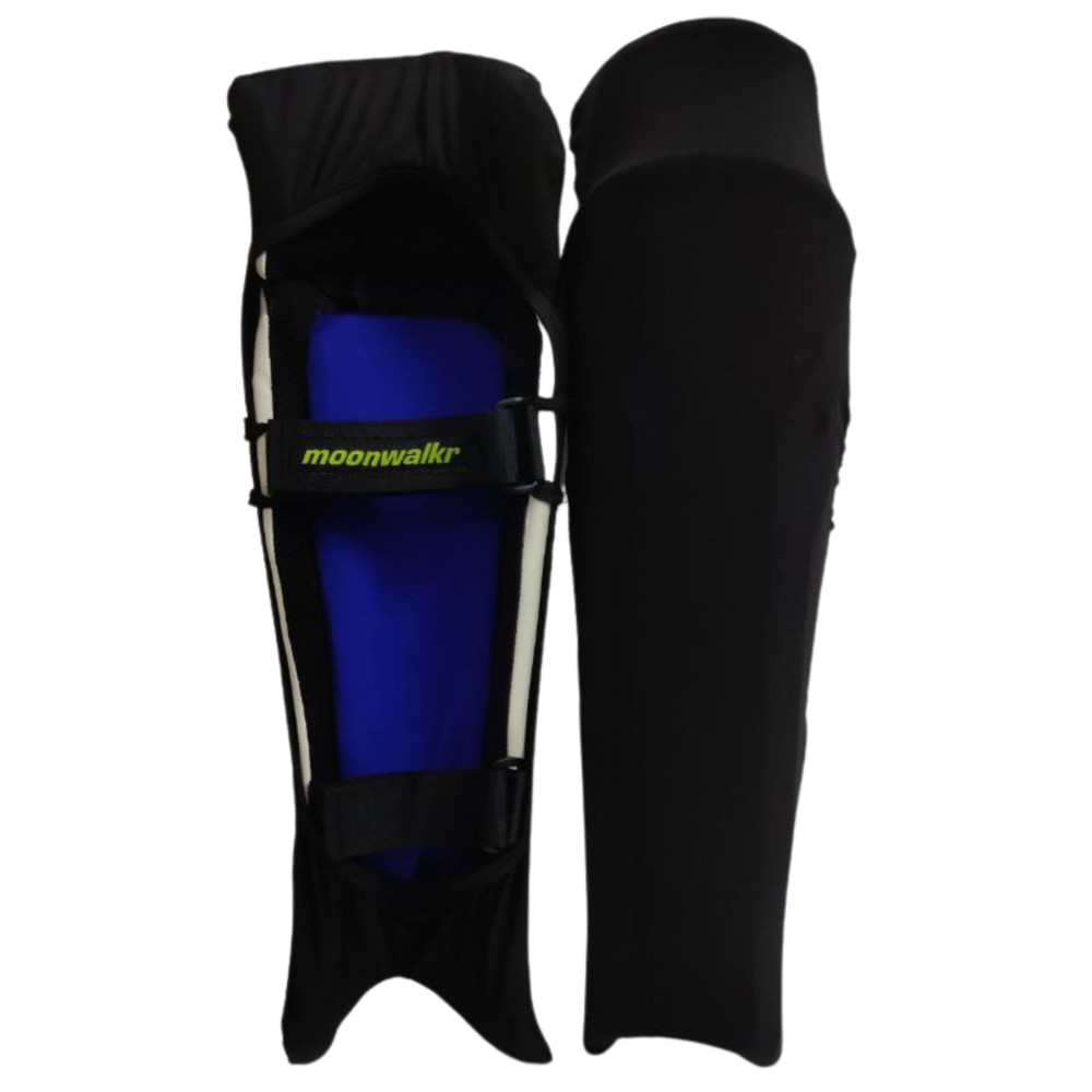Whitedot Moonwalkr Black Clads for Batting pads (Batting Legguard Cover)