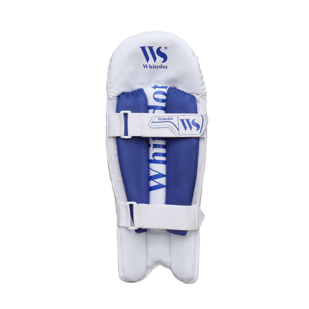Whitedot Alpha Players White Wicket Keeping Pads