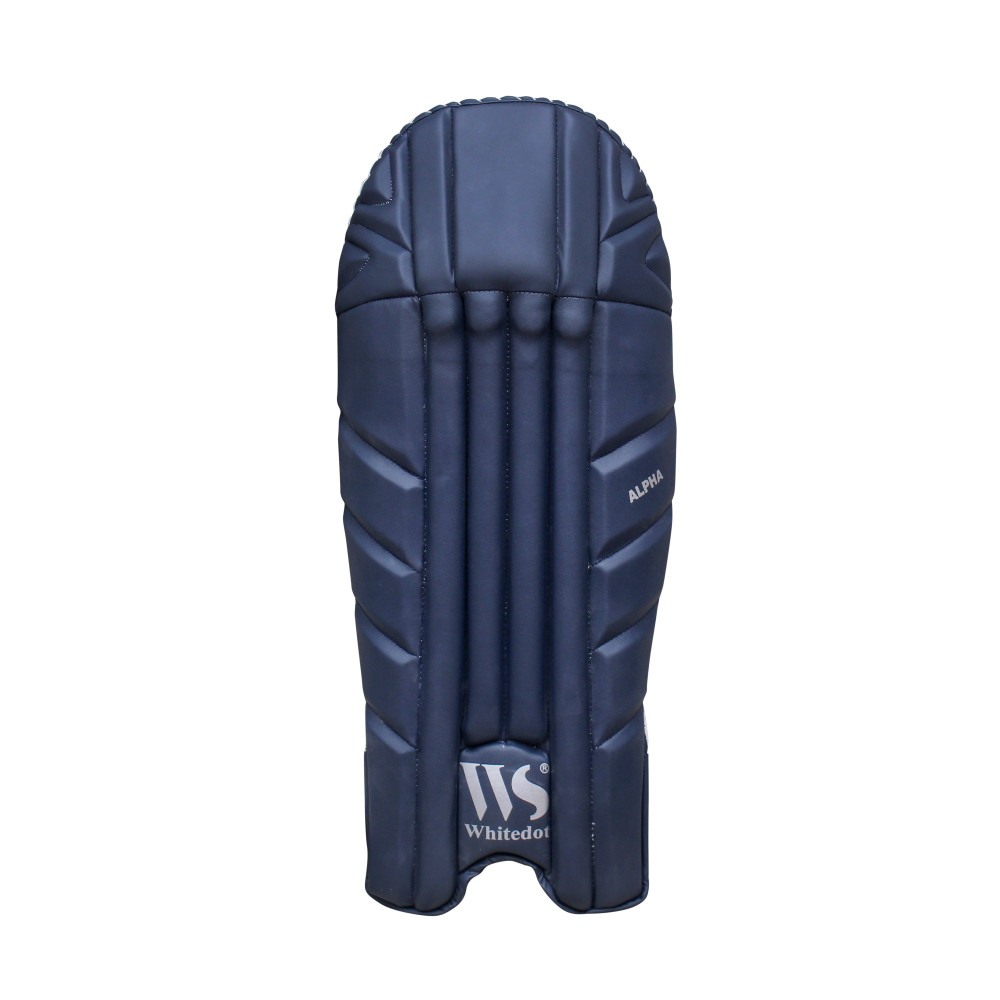 Whitedot Alpha Players Navy Blue Wicket Keeping Pads