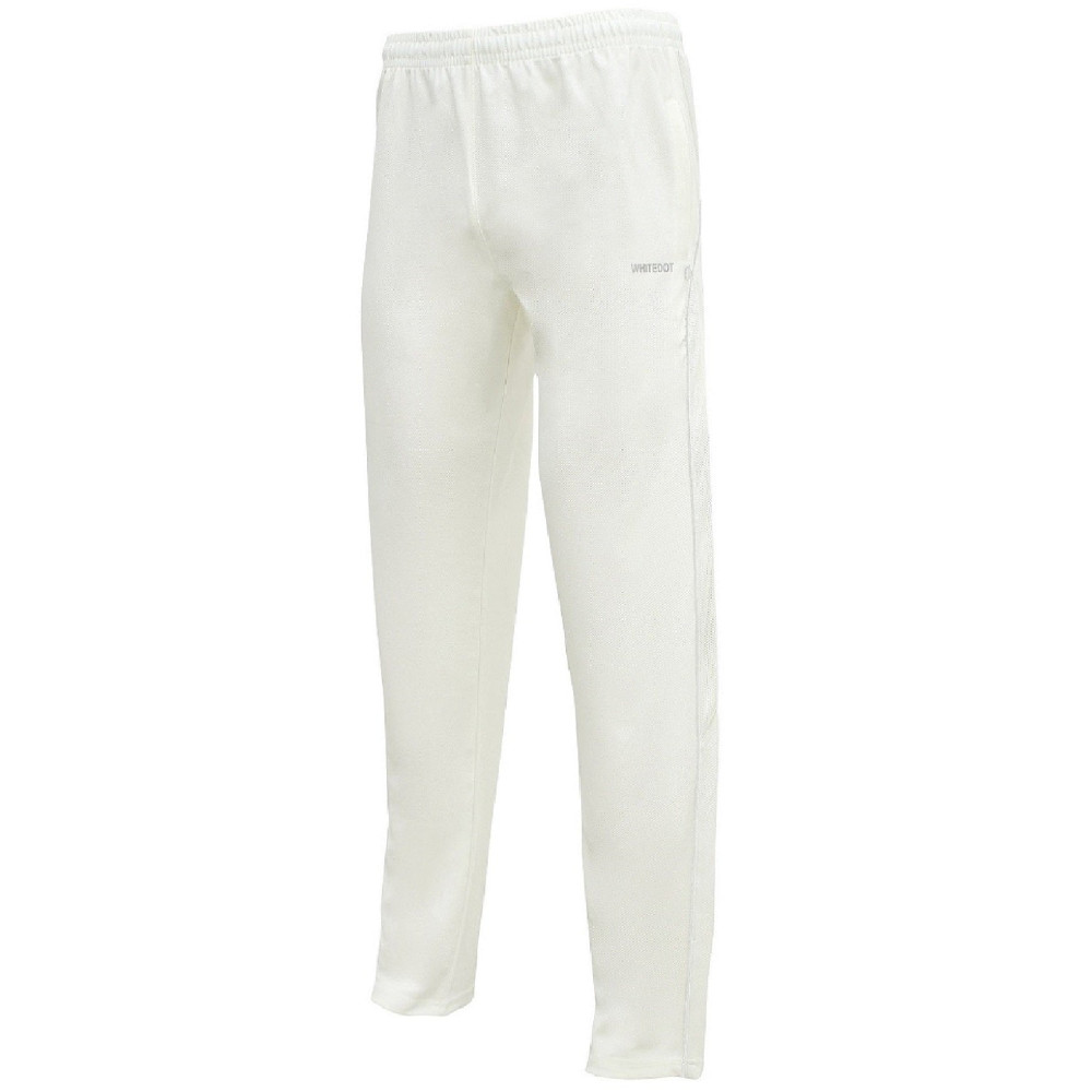 Whitedot Hexa Dri-FIT Cricket Trouser - Off White/Off White