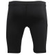Whitedot Sigma Black Quick Dry Compression Shorts with Mobile Pocket