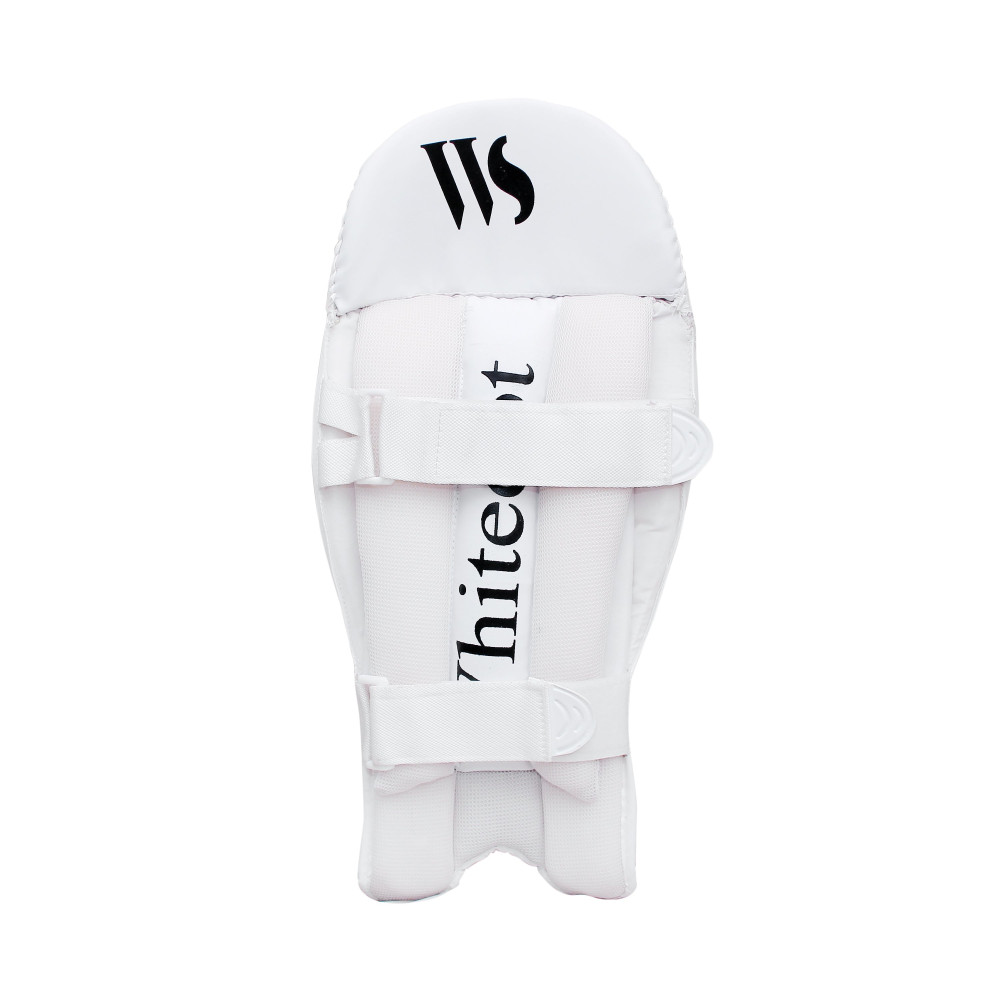Whitedot Albatross White Wicket Keeping Pads