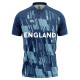 Whitedot England Blue Fan Cricket T-shirt