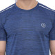 Whitedot FlexFit Round Neck Regular Dry Fit Gym Sports T-Shirt - Royal Blue