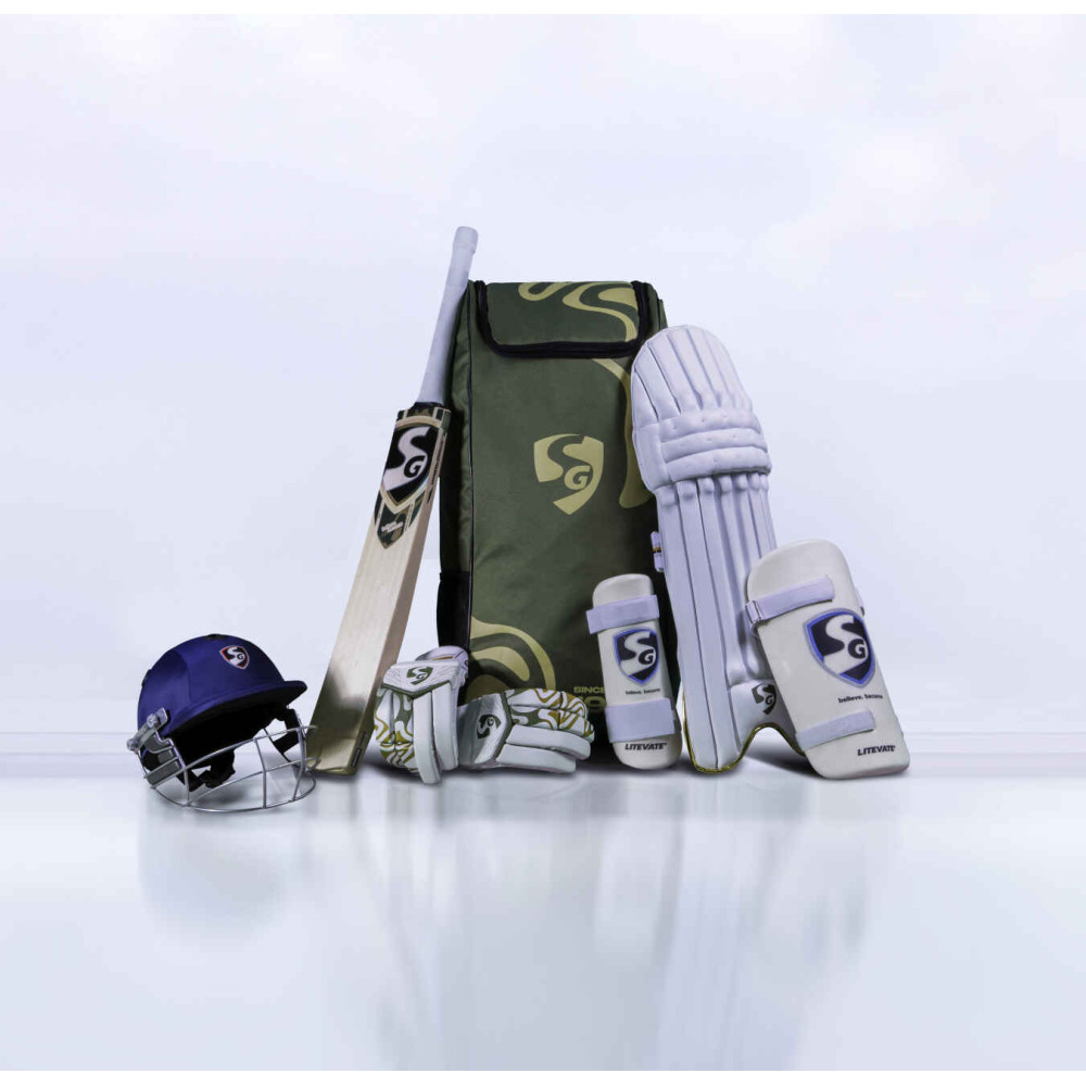 SG Savage English Willow Cricket kit