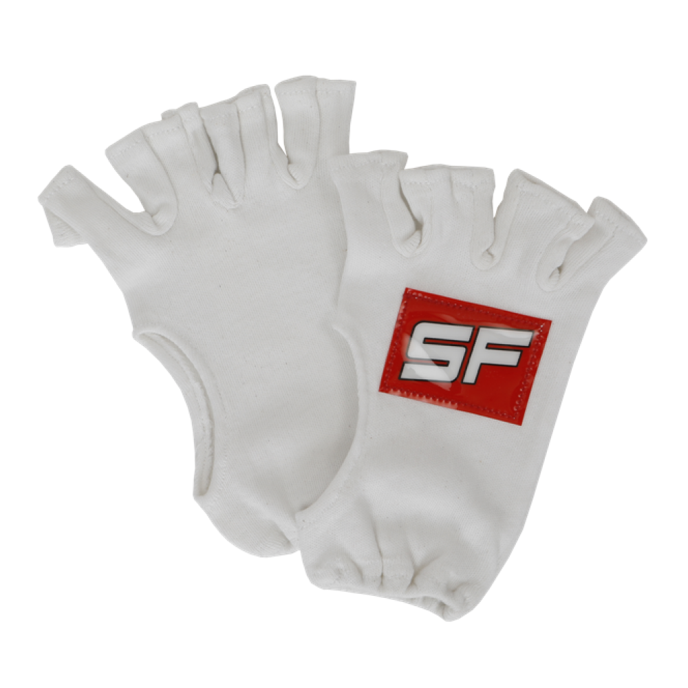 SF Batting Inner Cotton Fingerless Cricket Inner Gloves